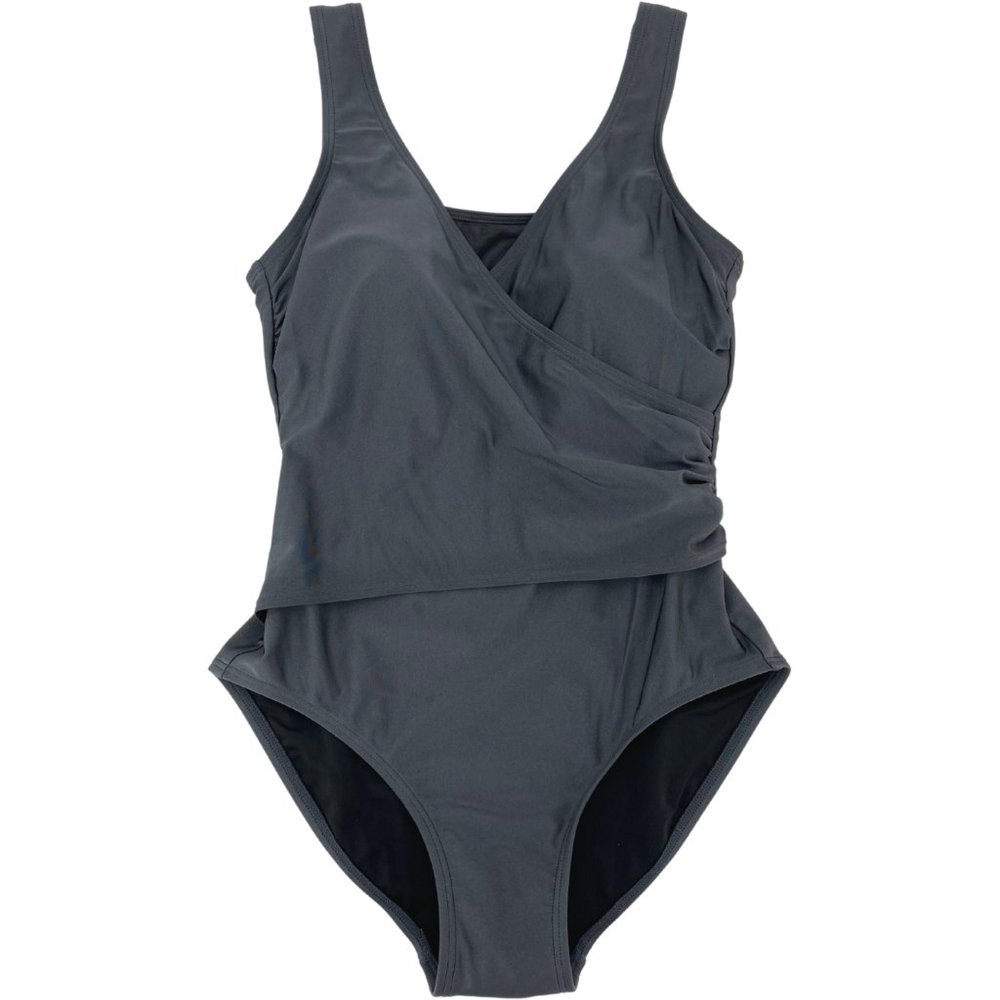 Calvin Klein | Women's One Piece Swim Suit | Metallic Grey | Various Sizes - Picture 1 of 2